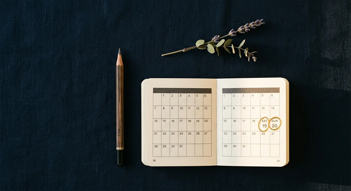 Calendario para organizar la preparación de oposiciones PT